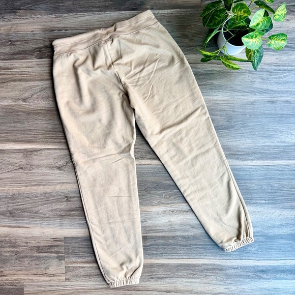 GAP Classic Casual Style Camel Beige Soft Fleece Jogger Sweatpants Size XS - Picture 11 of 13